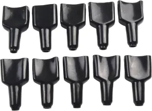 10Pcs Rubber Covers Flame Retardant Rubber Boots, 2-Position Power Connector Rubber Sleeves, For Dust Protection Sheaths For Anderson