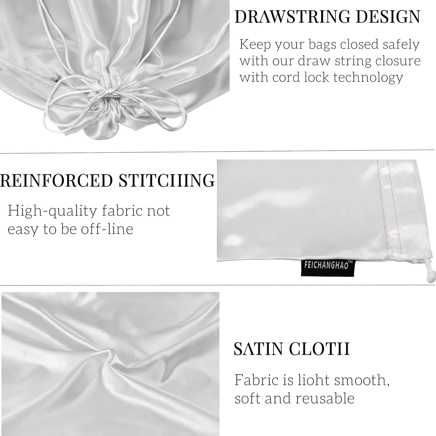 12 Pack Dust Bags for Handbags Storage Silk Cloth Bag With Drawstring Travel Storage Pouch for Handbag Purse Shoes Boots