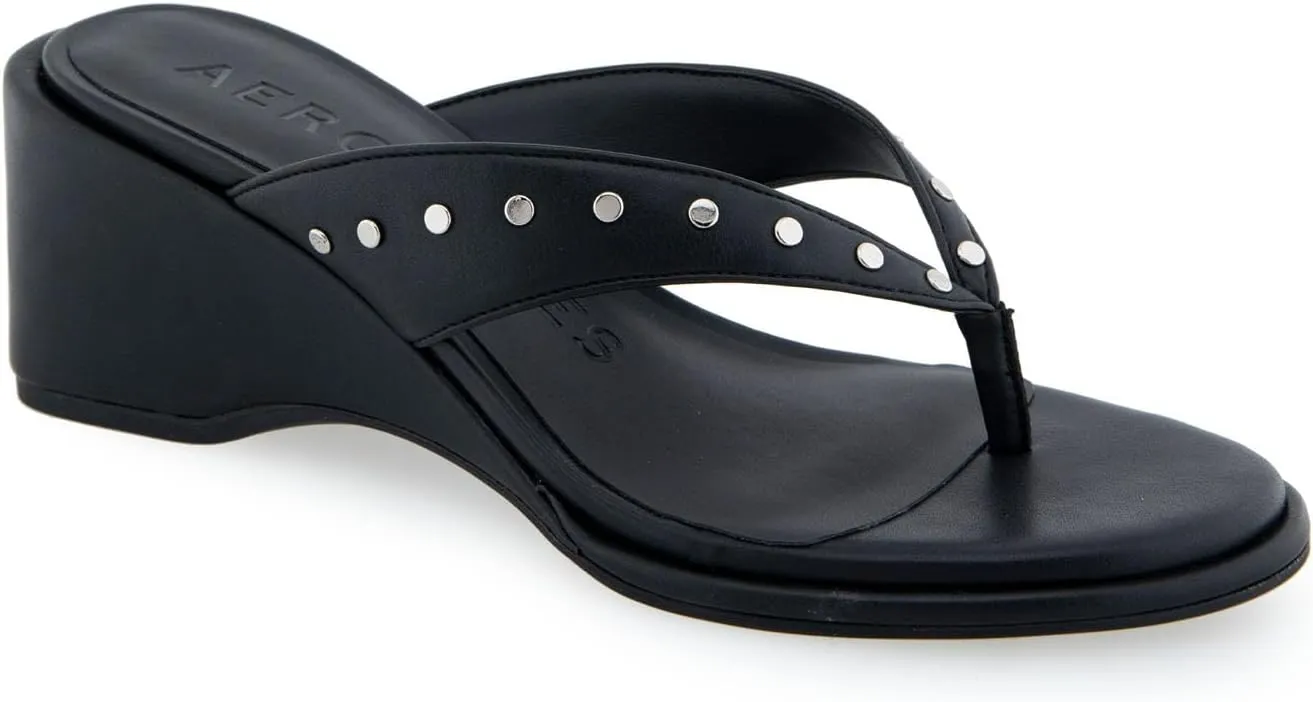 Aerosoles Women's Nerostud Wedge Sandal