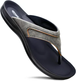 AEROTHOTIC Comfortable Arch Support Slingback Flats for Women Sandals Cute Soft T-Strap Toe Post Casual Fashion Dressy Flip Flops Vacation Essentials