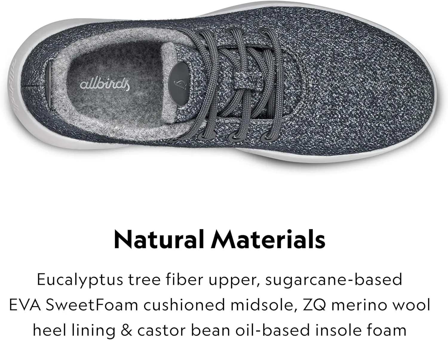 Allbirds Women’s Wool Runner Mizzles Water-Repellent Breathable Casual Walking Sneakers Made with Eco-Friendly Merino Wool