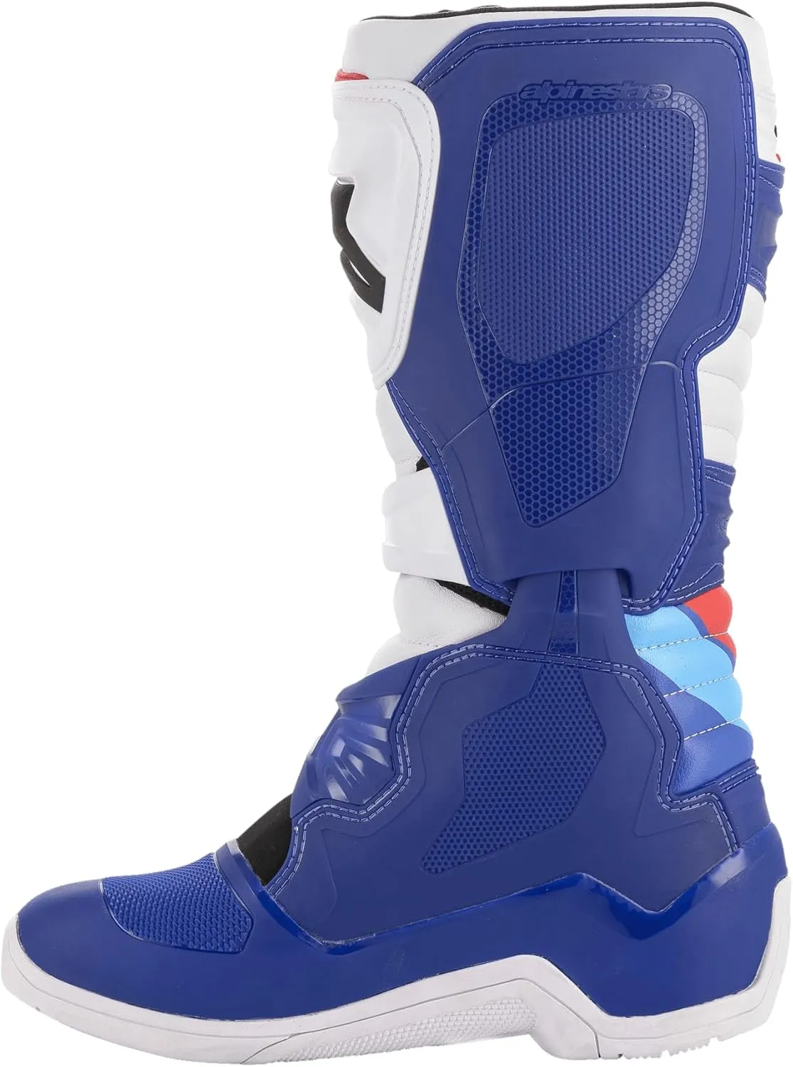 Alpinestars mens Multi TECH 3 Boots Blue White Red Size 10 , Multi, US