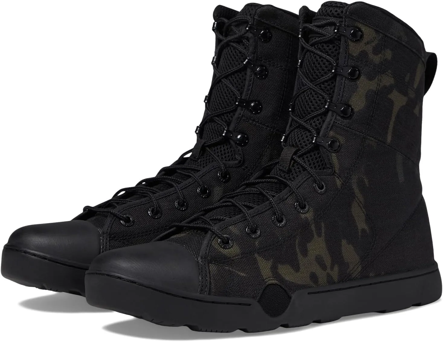 Altama Maritime Assault 8" - Unisex Boot - Safety Toe Silhouette - Polyurethane Midsole - Polyurethane Footbed Multicam Black US Men's 8.5, Women's 10 Medium