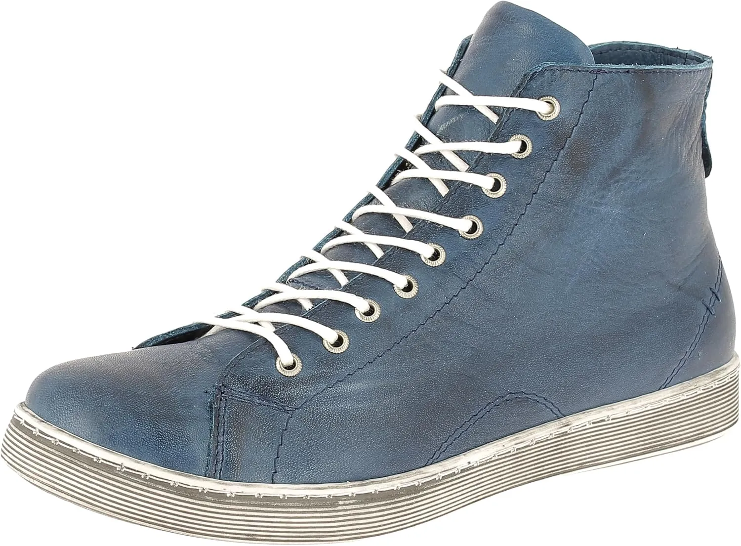 Andrea Conti Women's High Top Trainers, blue, 6 Women