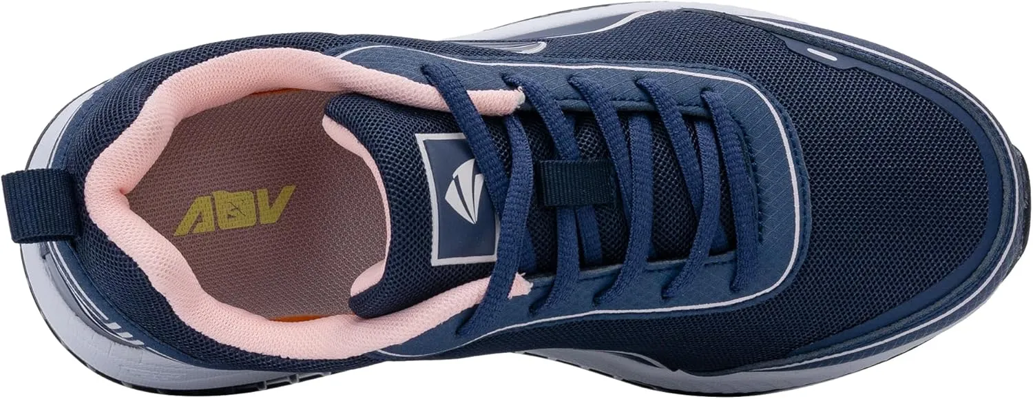 AOV Womens Walking Orthotic Shoes Lightweight Breathable Sneakers with Arch Support for Running Gym Workout