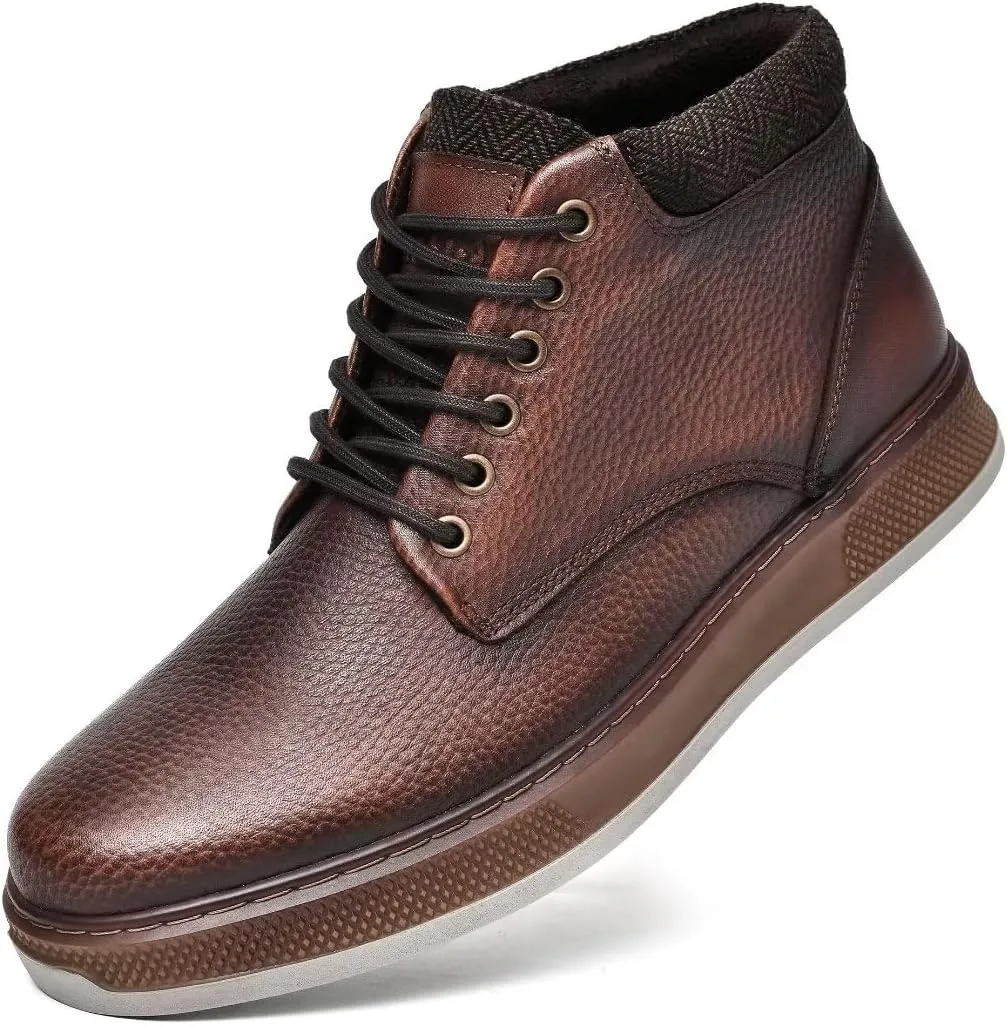 Arkbird Chelsea Ankle Boots for Men Genuine Leather Oxford Casual and Formal Dress Boot