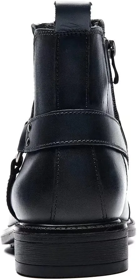 Arkbird Chelsea Ankle Boots for Men Genuine Leather Oxford Casual and Formal Dress Boot