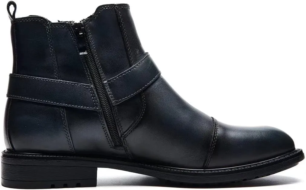 Arkbird Chelsea Ankle Boots for Men Genuine Leather Oxford Casual and Formal Dress Boot