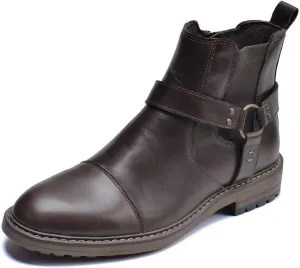 Arkbird Chelsea Ankle Boots for Men Genuine Leather Oxford Casual and Formal Dress Boot