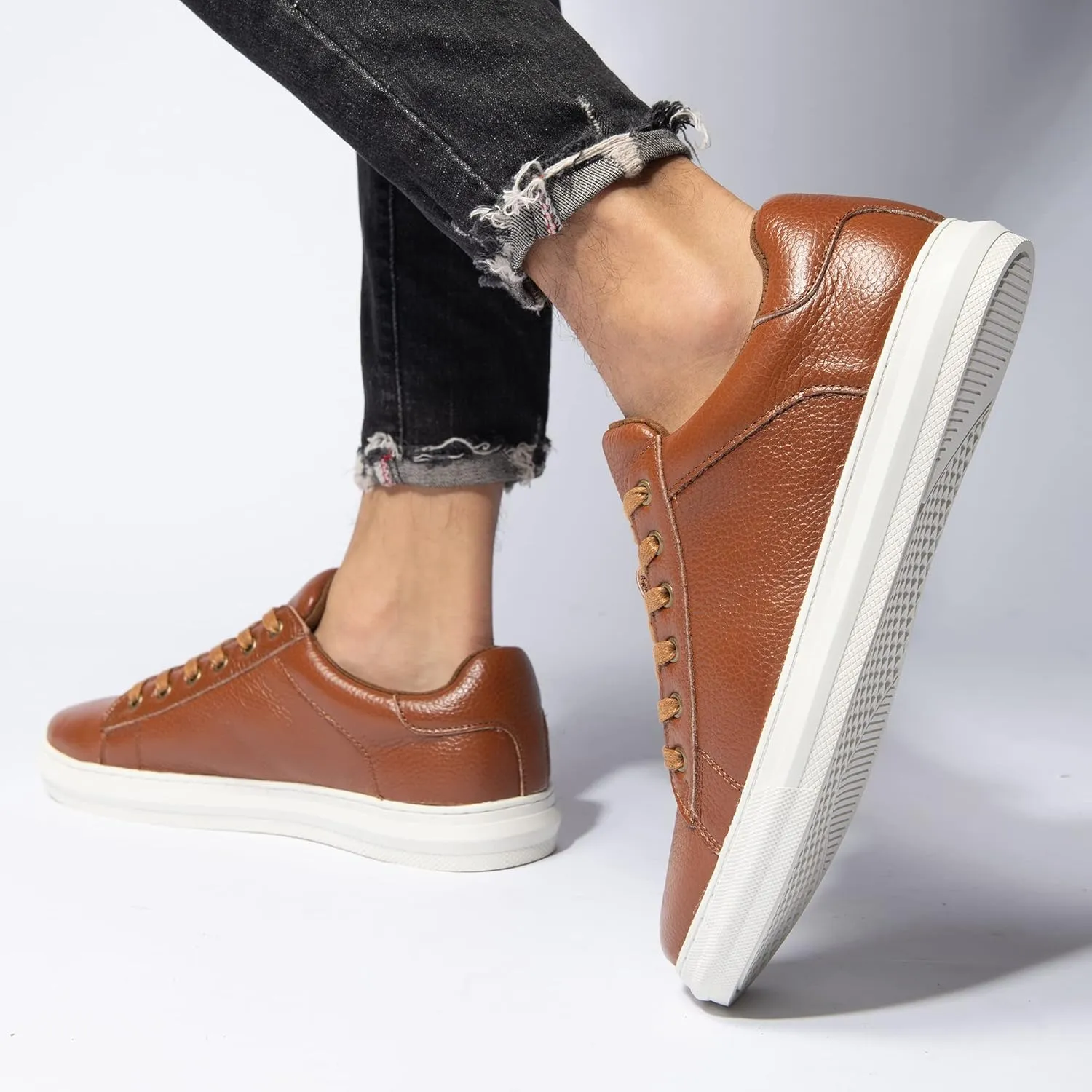 Arkbird Mens Fashion Sneakers Classic Casual Shoes Stylish Lace-up Oxford Shoes for Men