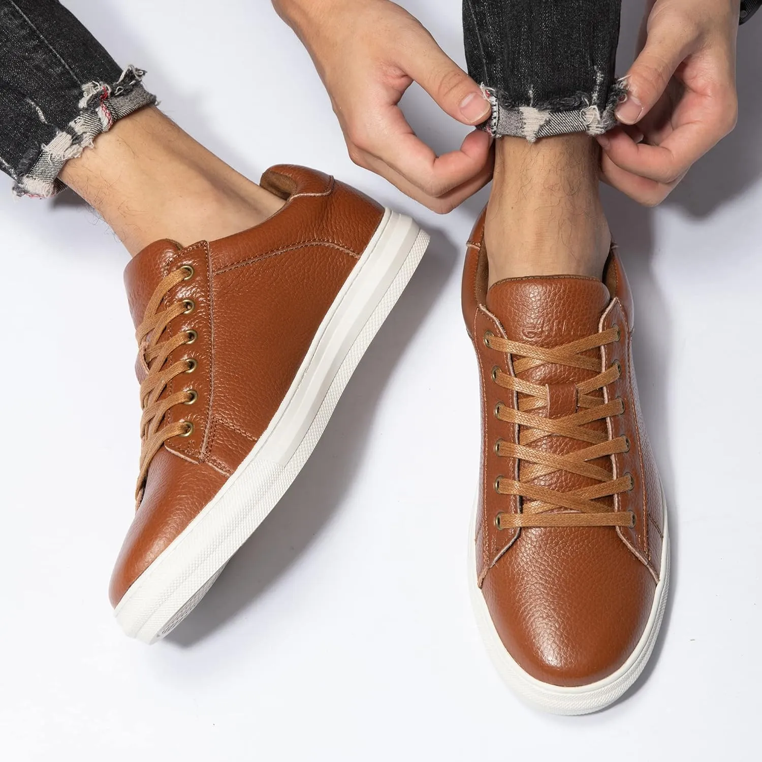 Arkbird Mens Fashion Sneakers Classic Casual Shoes Stylish Lace-up Oxford Shoes for Men