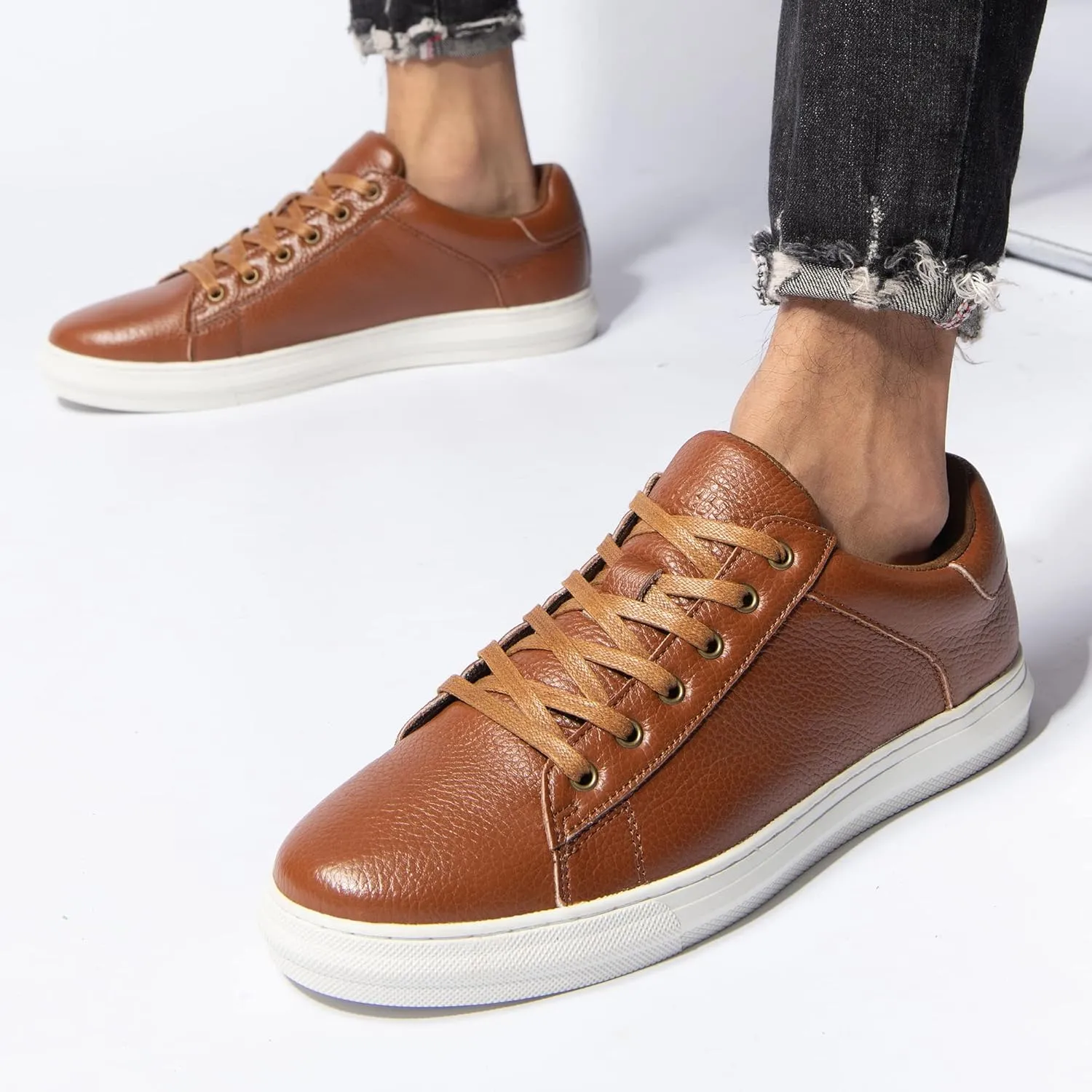 Arkbird Mens Fashion Sneakers Classic Casual Shoes Stylish Lace-up Oxford Shoes for Men