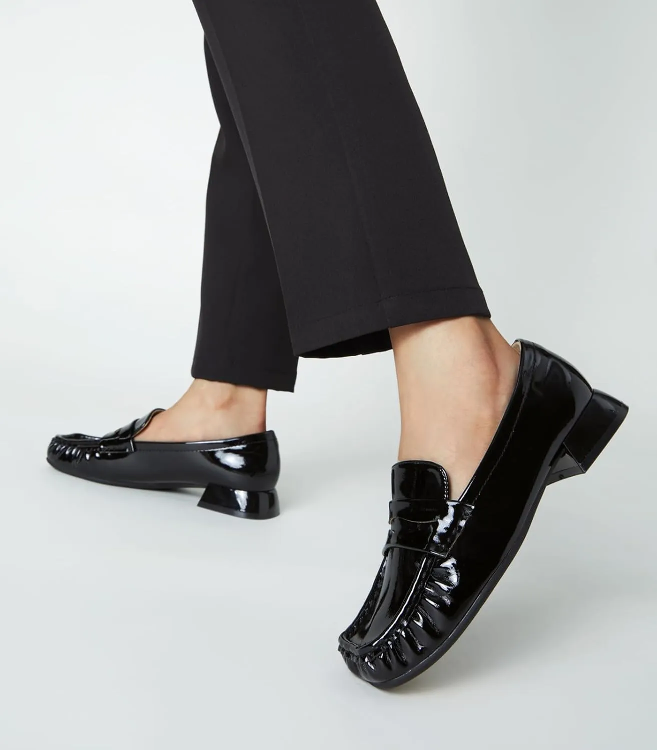 Arromic Penny Loafers for Women 2024 Comfortable Womens Loafers for Work Slip-Ons Leather Driving Shoes Casual Fashion