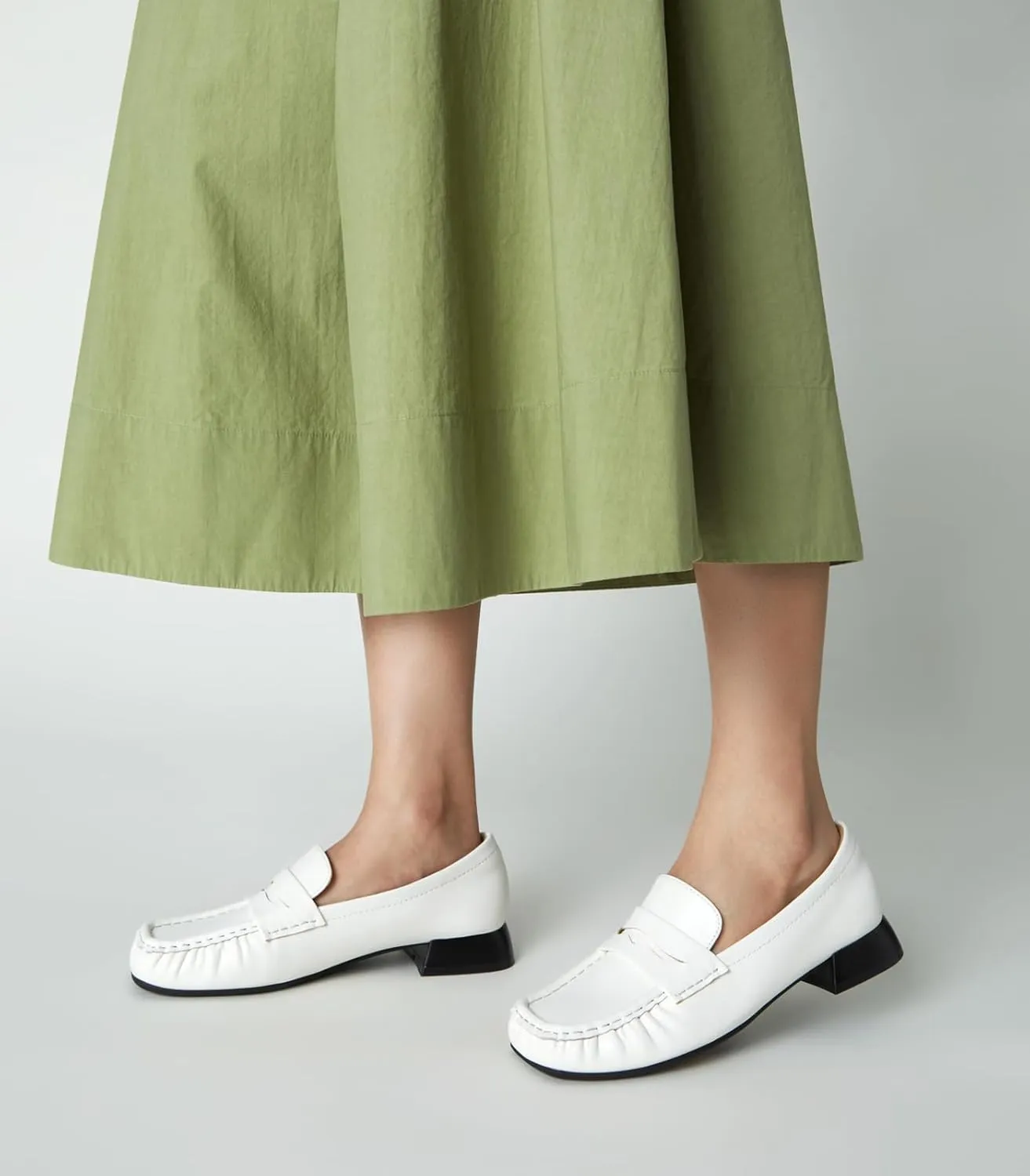Arromic Penny Loafers for Women 2024 Comfortable Womens Loafers for Work Slip-Ons Leather Driving Shoes Casual Fashion