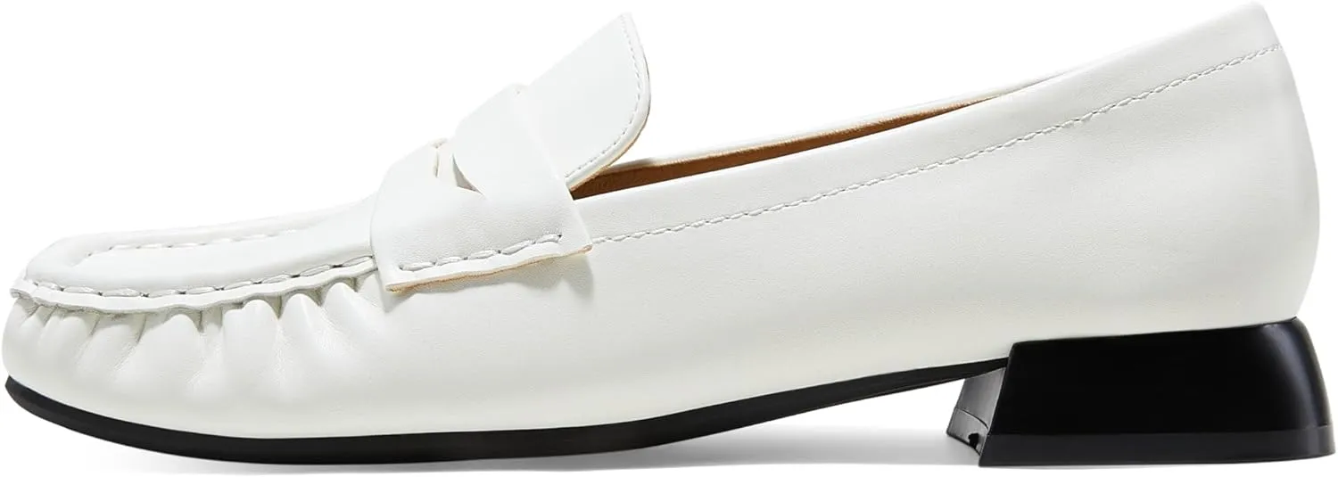 Arromic Penny Loafers for Women 2024 Comfortable Womens Loafers for Work Slip-Ons Leather Driving Shoes Casual Fashion
