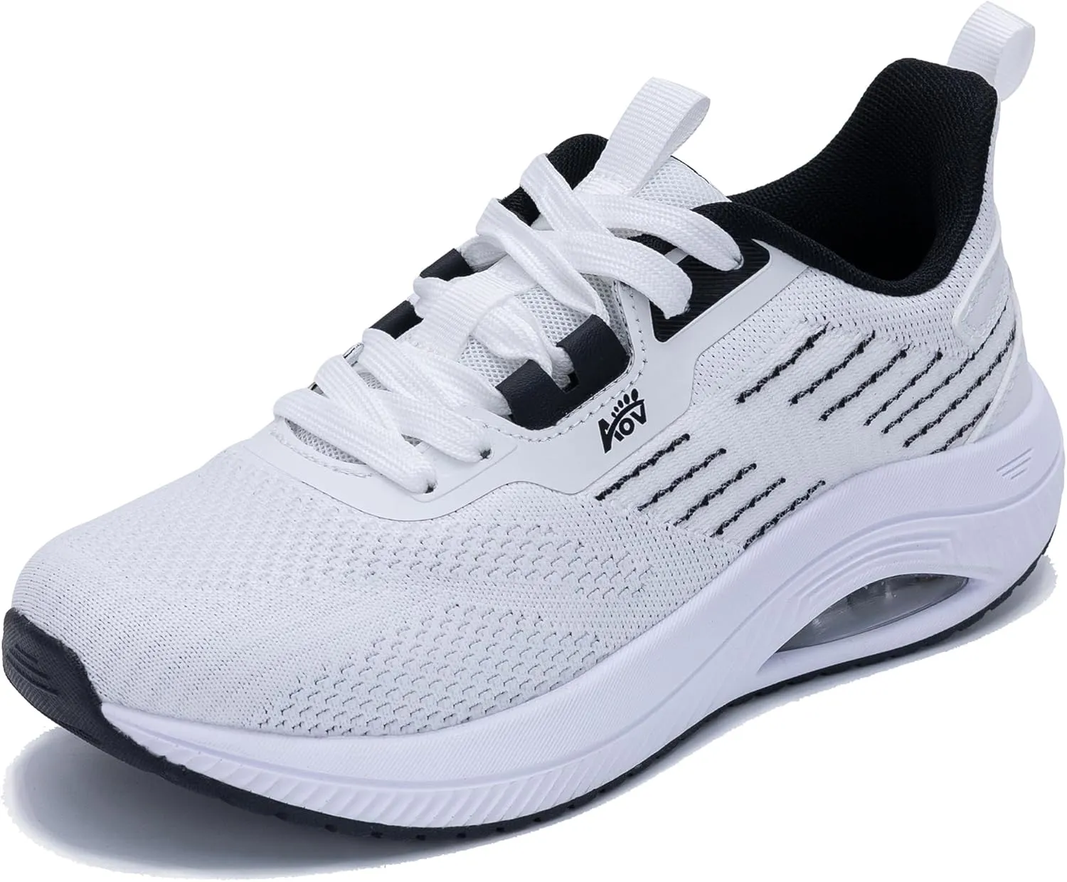 AUPERF Women's Walking Shoes with Arch Support Orthotic Tennis Sneakers for Plantar Fasciitis US 5.5-US 11