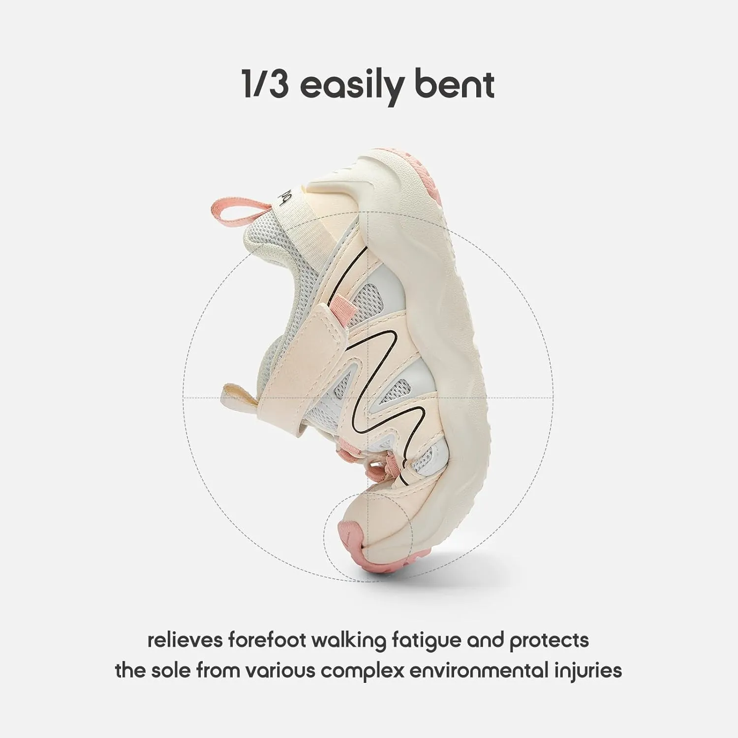 Balabala Toddler Shoes Boys Girls Barefoot Kids Breathable Walking Running Tennis Shoes Slip on Sneakers Lightweight Outdoor