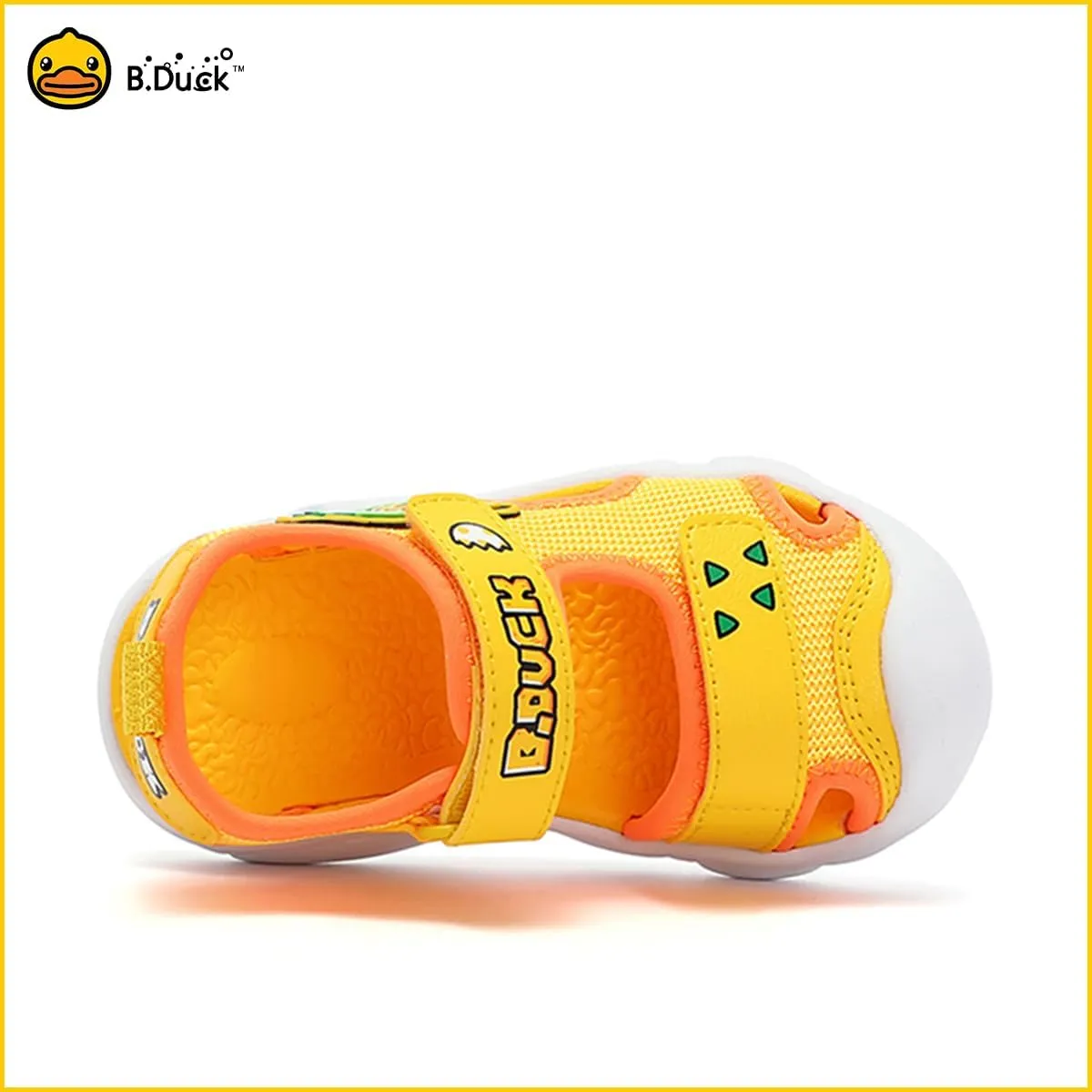 B.Duck Dinosaur Sandals Toddler Boys Girls Shoes Lightweight Anti-Slip Sneakers for Kids