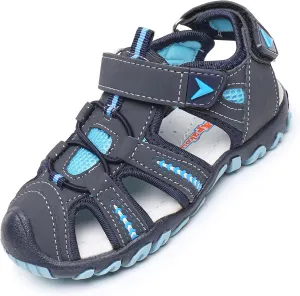 Blikcon Boys Girls Sandals Close Toe Outdoor Soft Sole Summer Sandals (Toddler/Little Kid)