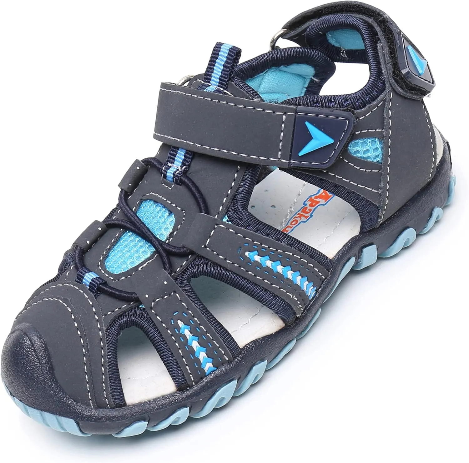 Blikcon Boys Girls Sandals Close Toe Outdoor Soft Sole Summer Sandals (Toddler/Little Kid)