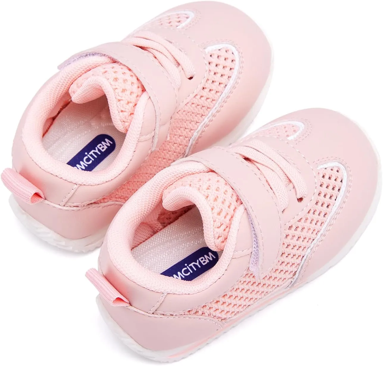 BMCiTYBM Baby Boy Girl Shoes Breathable Mesh Walking Shoes Lightweight Non-Slip Sneakers Infant First Walkers 6 9 12 18 24 Month