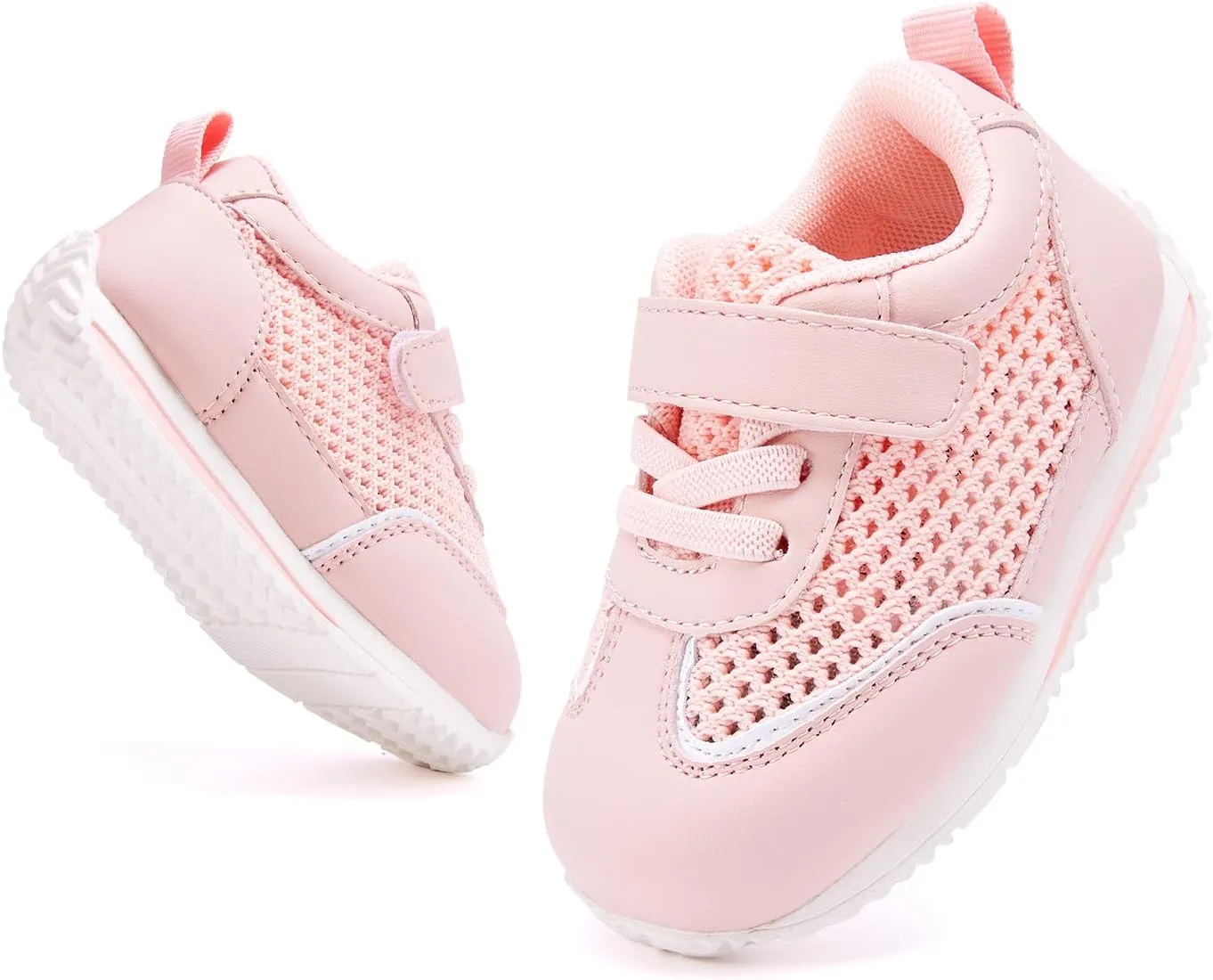 BMCiTYBM Baby Boy Girl Shoes Breathable Mesh Walking Shoes Lightweight Non-Slip Sneakers Infant First Walkers 6 9 12 18 24 Month