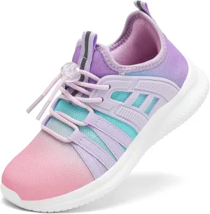 Boys Girls Sneakers Lightweight Kids Tennis Shoes Breathable Running Shoes Comfortable Toddler/Little Kid/Big Kid