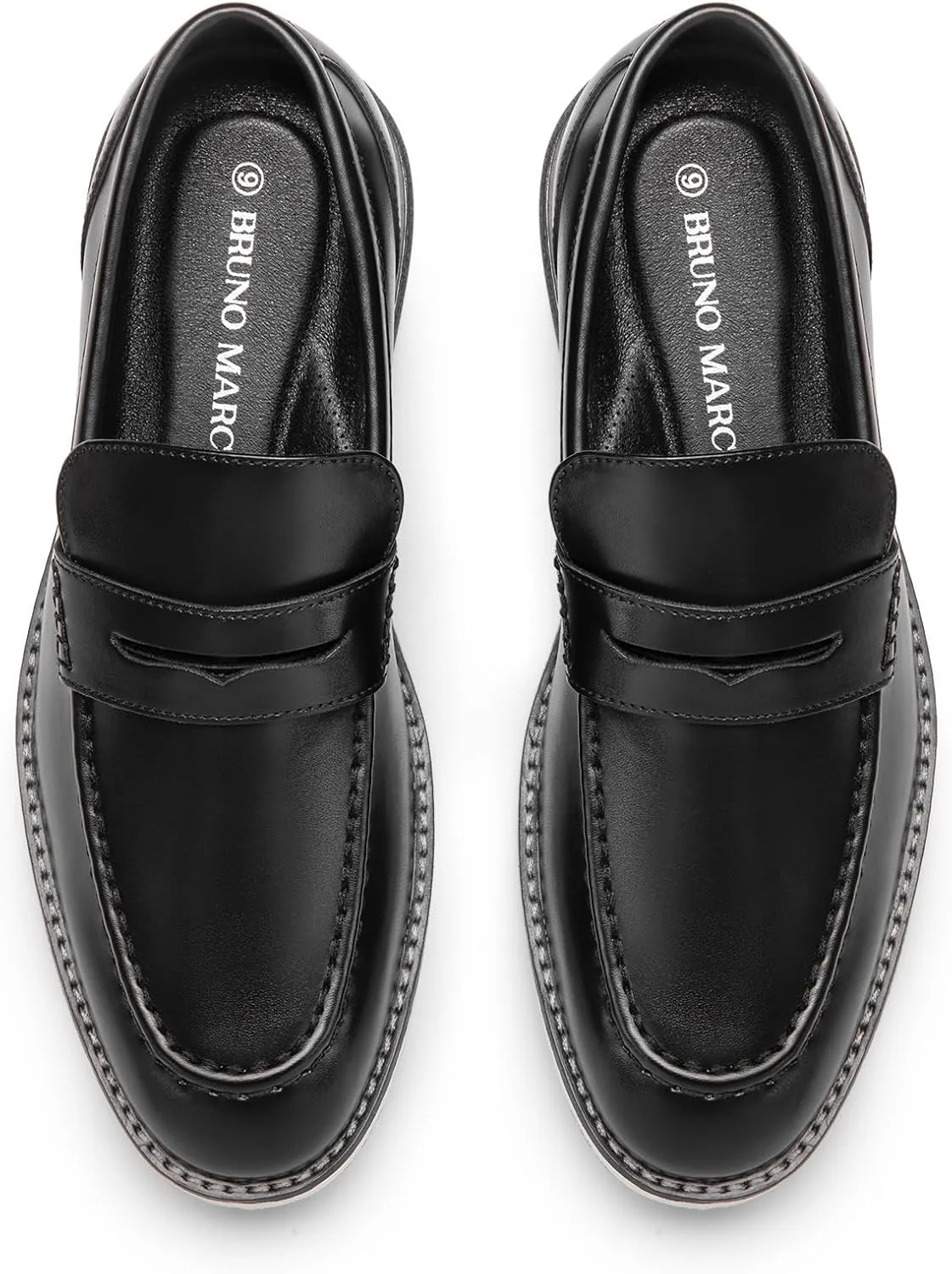 Bruno Marc Men's Dress Penny Loafer Slip-on Shoes
