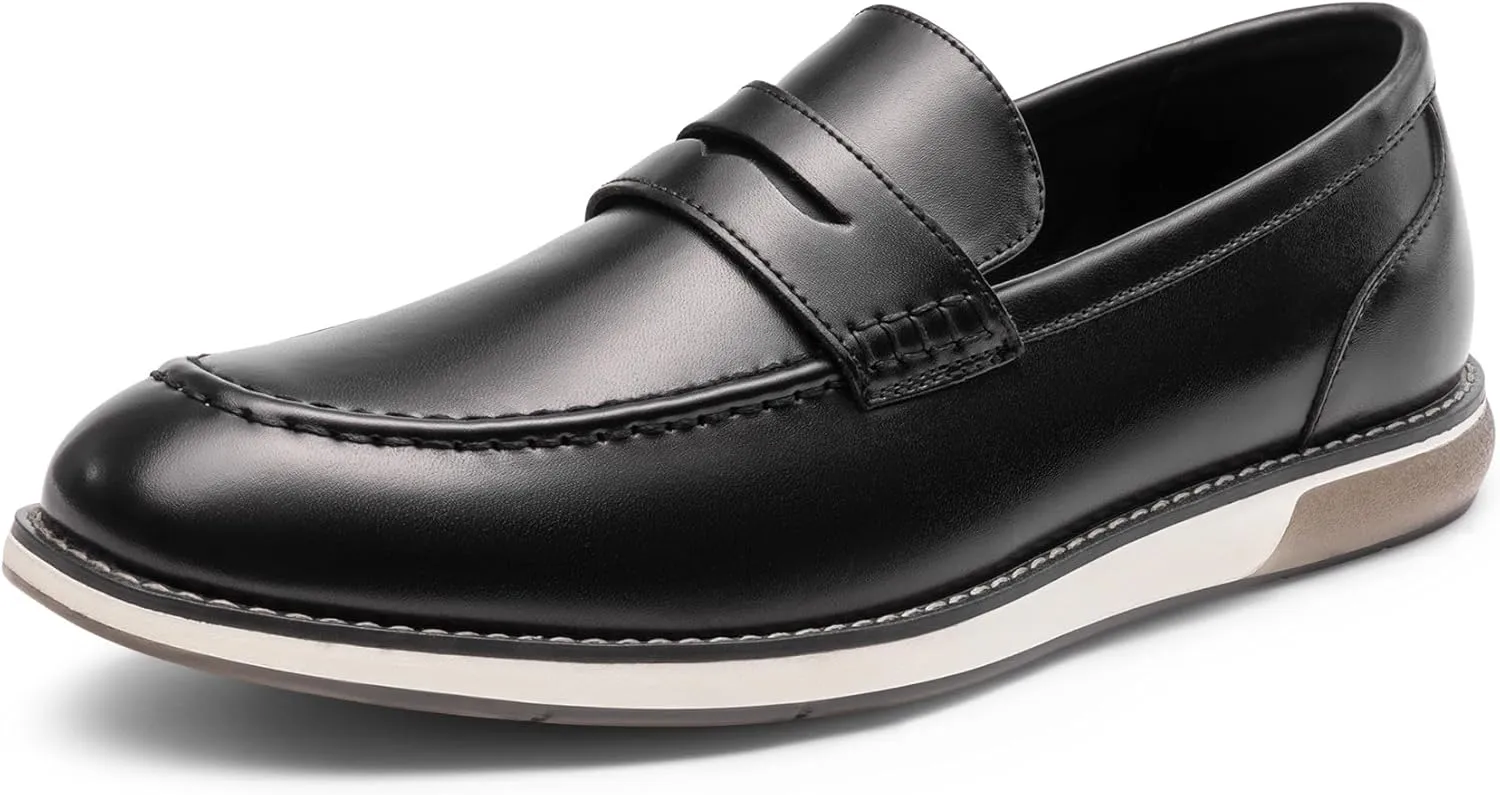 Bruno Marc Men's Dress Penny Loafer Slip-on Shoes