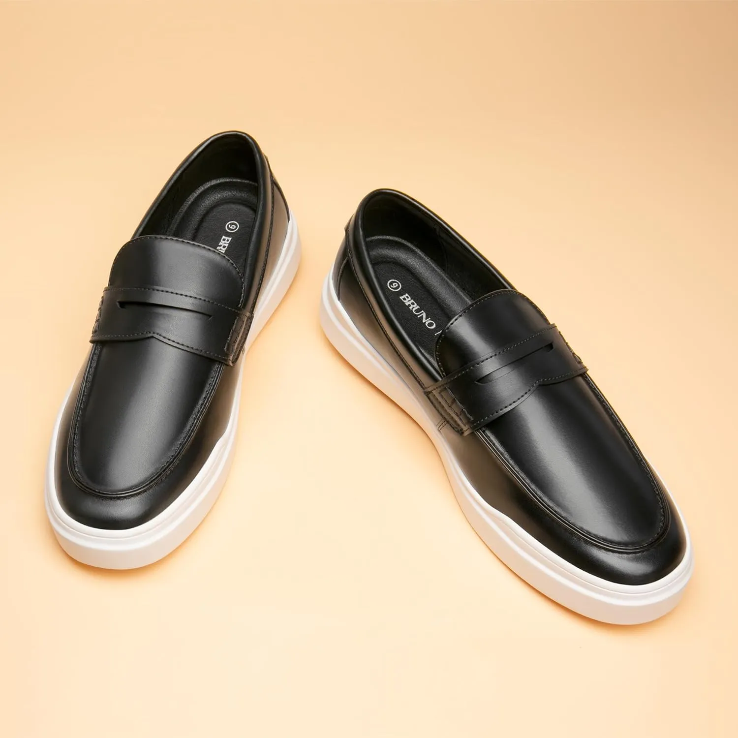 Bruno Marc Men's Loafers & Slip-Ons Shoes | Comfortable Lightweight Men's Casual Dress Shoes | Classic Penny Loafers
