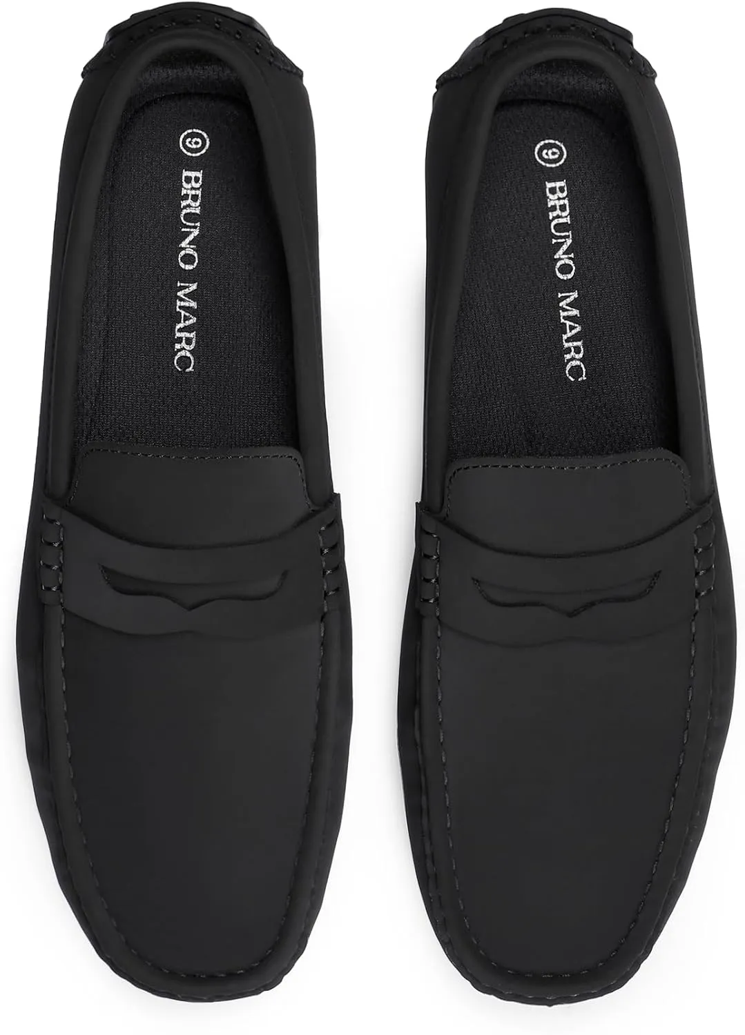 Bruno Marc Men's Slip-on Penny Loafer Suede Driving Shoes