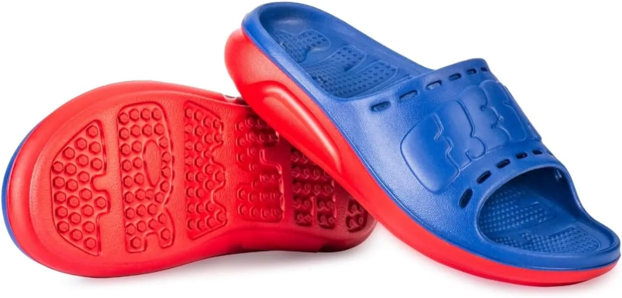 Cali Slides for Men and Women. Recovery Cloud Slides with Arch Support and Massage Beads. Athletic and Beach Sandals