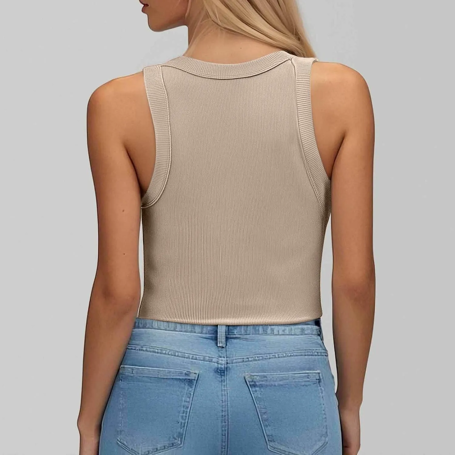 Camisole Tops for Women with Built in Bra Spaghetti Strap Workout Yoga Shirt Lightweight Tank Tops Undershirt
