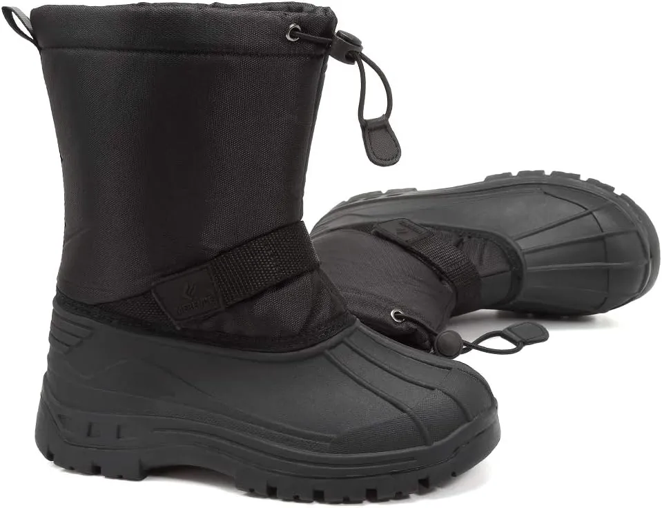 CIOR Kids Snow Boots for Boys Girls Toddler Winter Outdoor Boots Waterproof with Fur Lined(Toddler/Little Kids/Big Kid)
