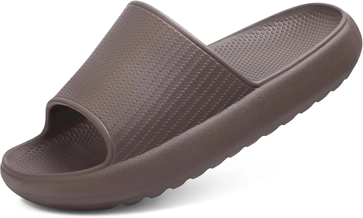 Comwarm Cloud Slide Sandals for Women Men Ultra Comfort Recovery Pillow Slippers Soft Summer Beach Shoes with Low Arch Support
