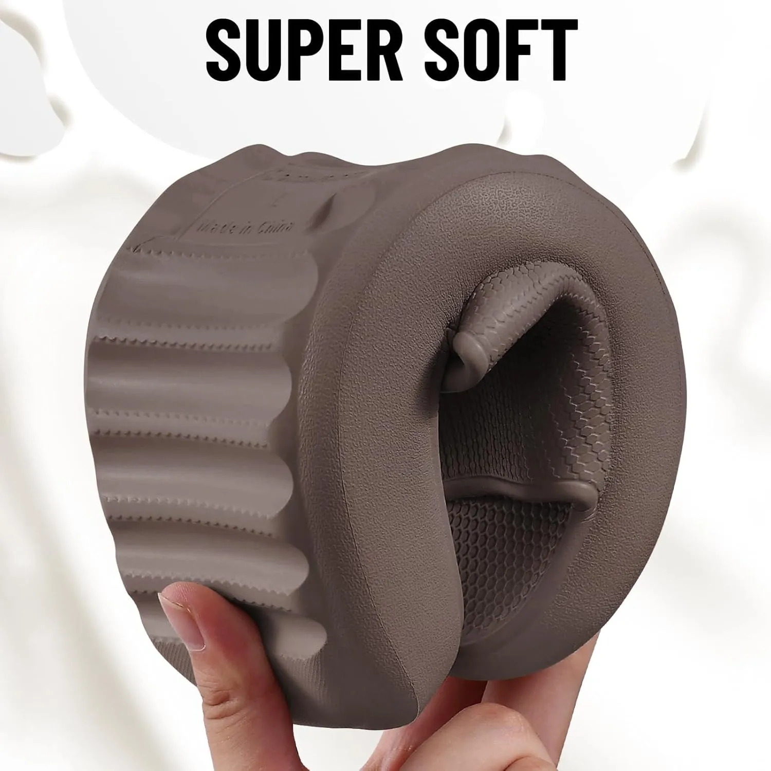Comwarm Cloud Slide Sandals for Women Men Ultra Comfort Recovery Pillow Slippers Soft Summer Beach Shoes with Low Arch Support
