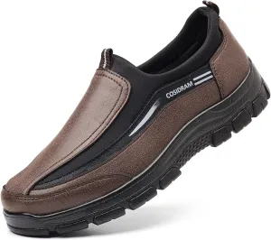 COSIDRAM Mens Casual Shoes Loafers Slip on Moccasin Comfort Soft Lightweight Daily Flats Sneakers
