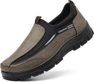 COSIDRAM Mens Casual Shoes Loafers Slip on Moccasin Comfort Soft Lightweight Daily Flats Sneakers