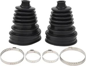 CV Boots 2pcs CV Joint Boot Kit Split CV Boot Highly Flexible CV Axle Boot Repair Kit Universal Split Constant Velocity Gaiter for Cars