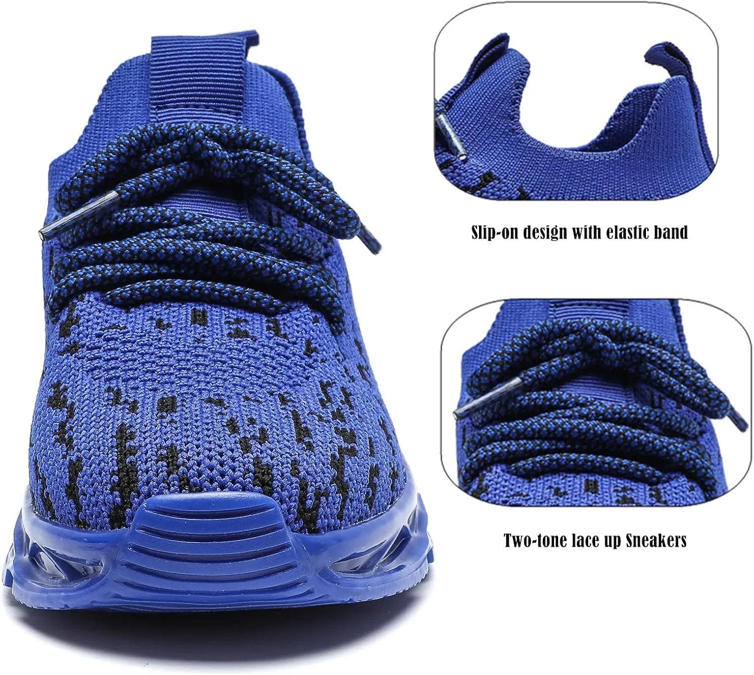 DADAWEN Boys Girls Sneakers Kids Lightweight Breathable Tennis Athletic Running Shoes for Toddler/Little Kid/Big Kid