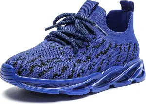 DADAWEN Boys Girls Sneakers Kids Lightweight Breathable Tennis Athletic Running Shoes for Toddler/Little Kid/Big Kid