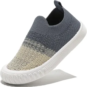 DADAWEN Boys Girls Toddler Sneakers Kids Lightweight Walking Shoes Mesh Breathable Tennis Shoes for Toddler/Little Kids
