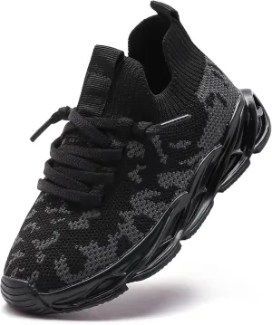 DADAWEN Toddler/Little Kid Boys Girls Lightweight Breathable Sneakers Strap Athletic Tennis Shoes for Running Walking