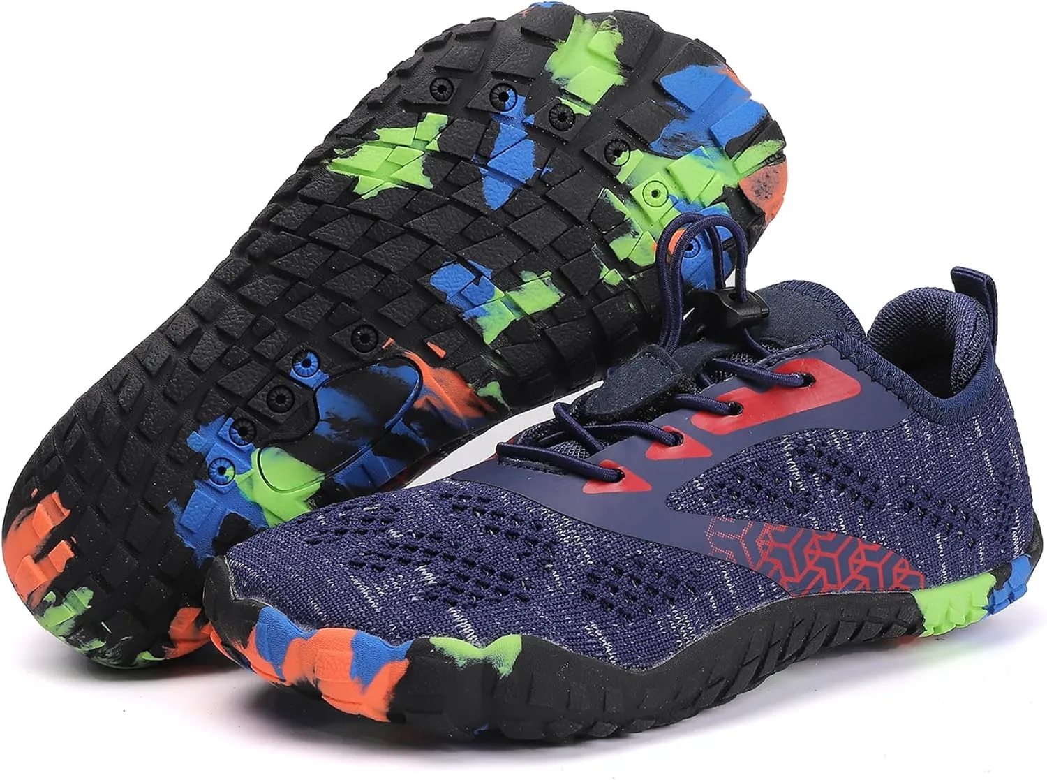 DimaiGlobal Kids Barefoot Shoes Boys Trail Running Shoes Girls Running Shoes Sneakers Athletic Tennis Shoes Toddler Little Kid Big Kid