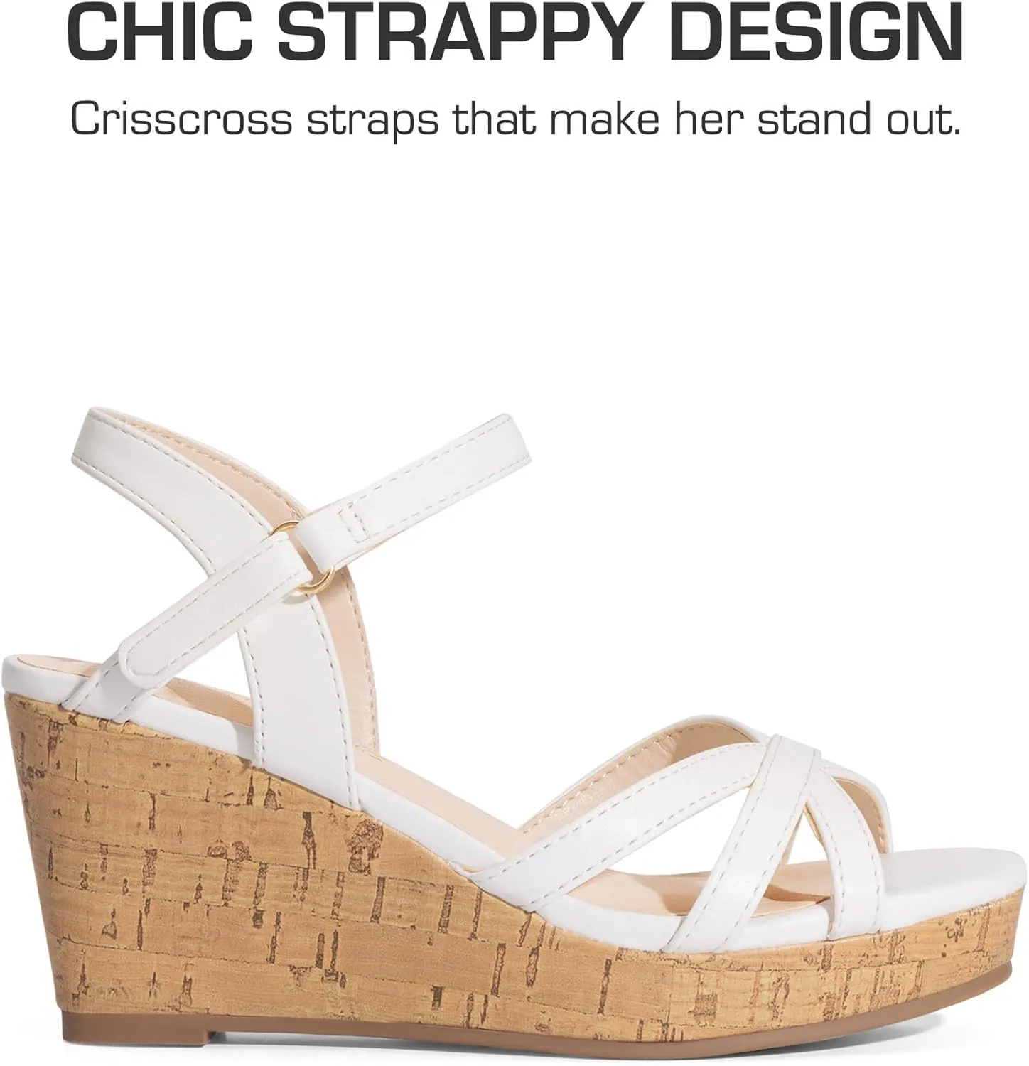 DREAM PAIRS Girls Wedge Sandals Flatform Open Toe Summer Platform Sandals Flower Wedding Party for Little Kid/Big Kid