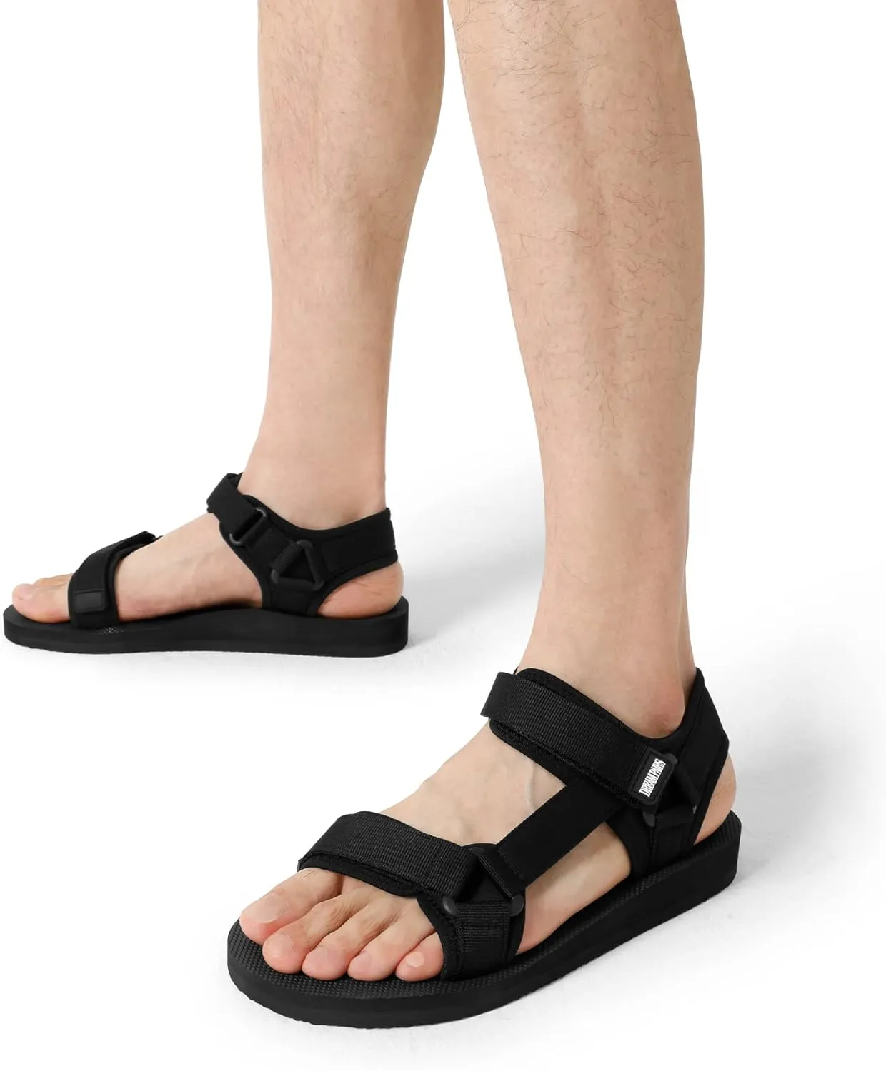 DREAM PAIRS Mens Sandals, Lightweght Outdoor Hiking Sandals Waterproof Athletic Sports Walking Water Sandals with Soft Eva Midsole for Beach Summer Vocation Travel Adventure