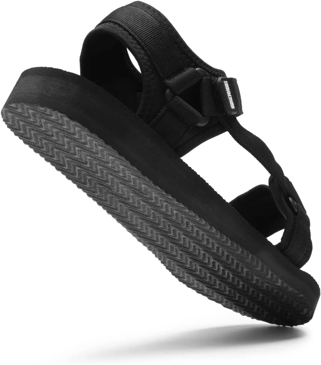 DREAM PAIRS Mens Sandals, Lightweght Outdoor Hiking Sandals Waterproof Athletic Sports Walking Water Sandals with Soft Eva Midsole for Beach Summer Vocation Travel Adventure