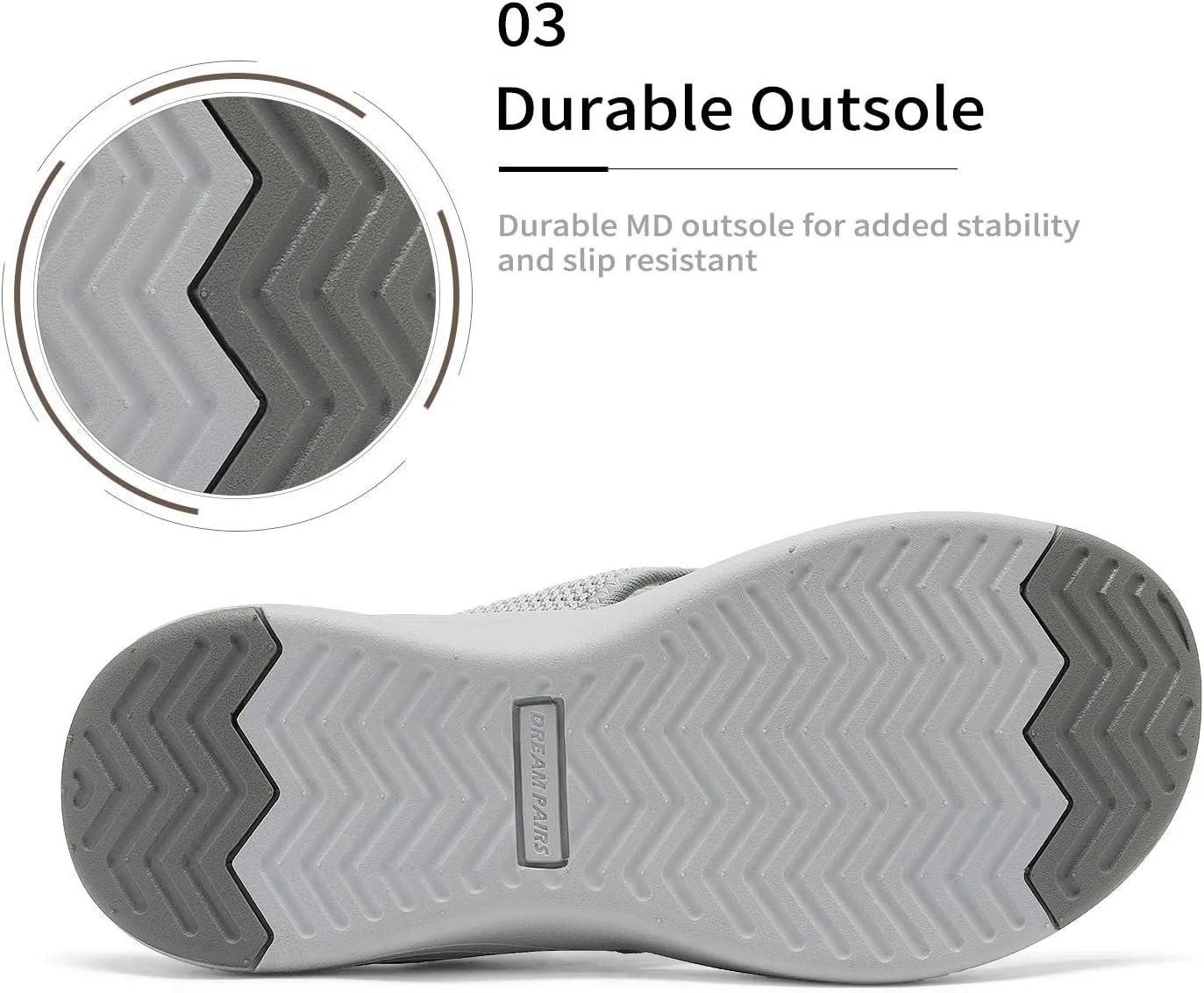 DREAM PAIRS Women's Arch Support Soft Cushion Flip Flops Thong Sandals