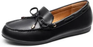 DREAM PAIRS Women's Loafers Comfortable Dressy Slip-on Business Casual Work Shoes Bow-Knot Office Driving Round Toe Flats Loafers