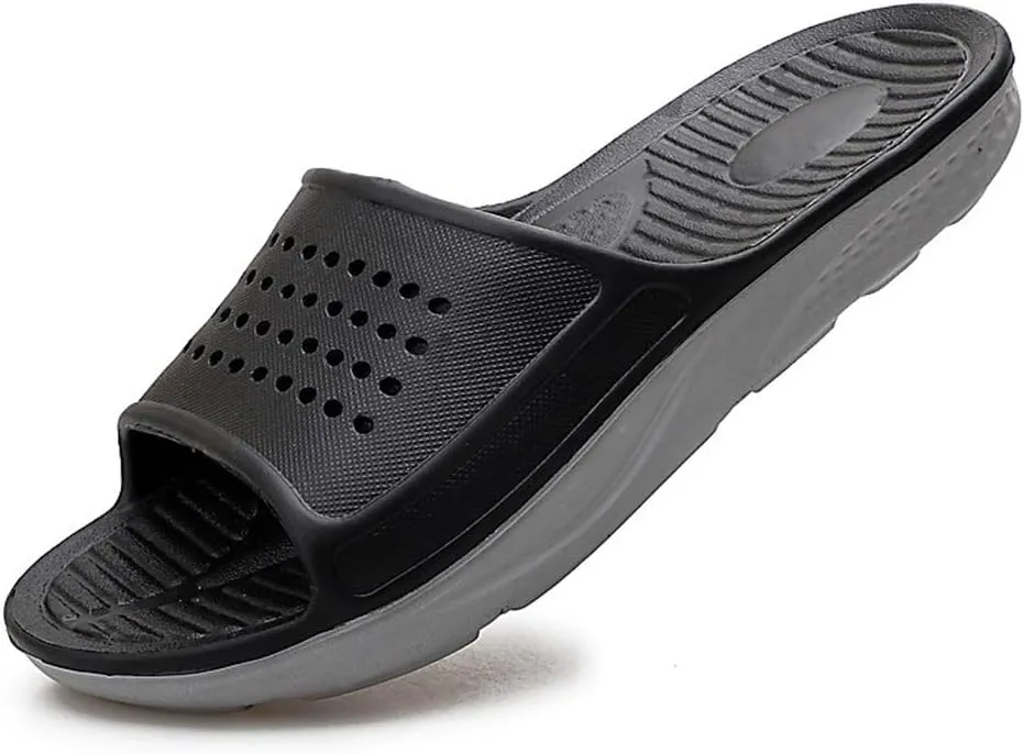 EASYANT Men Shower Pool Sandals Fast Dry Anti Slip EVA Soft Slippers Shoes
